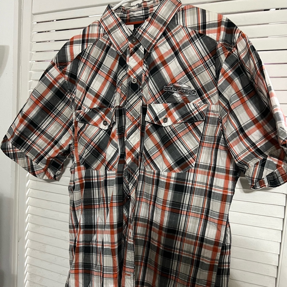 Men’s Harley Davidson button up